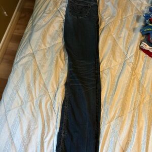 Silver Jeans Women's Dark Blue Boot Cut Jeans